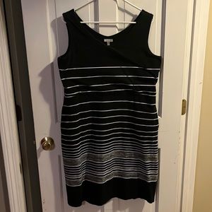 T by talbot size x knit dress